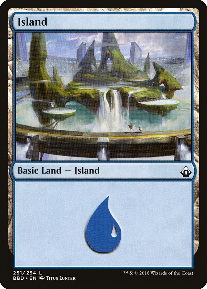 Island (251) [Battlebond] | Gamer Loot