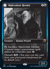 Malevolent Hermit // Benevolent Geist [Innistrad: Double Feature] | Gamer Loot