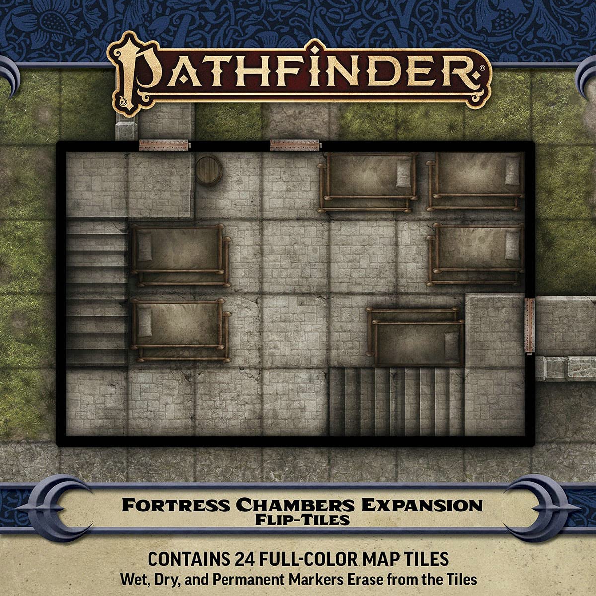 Pathfinder Flip-tiles: Fortress Chambers Expansion Set | Gamer Loot