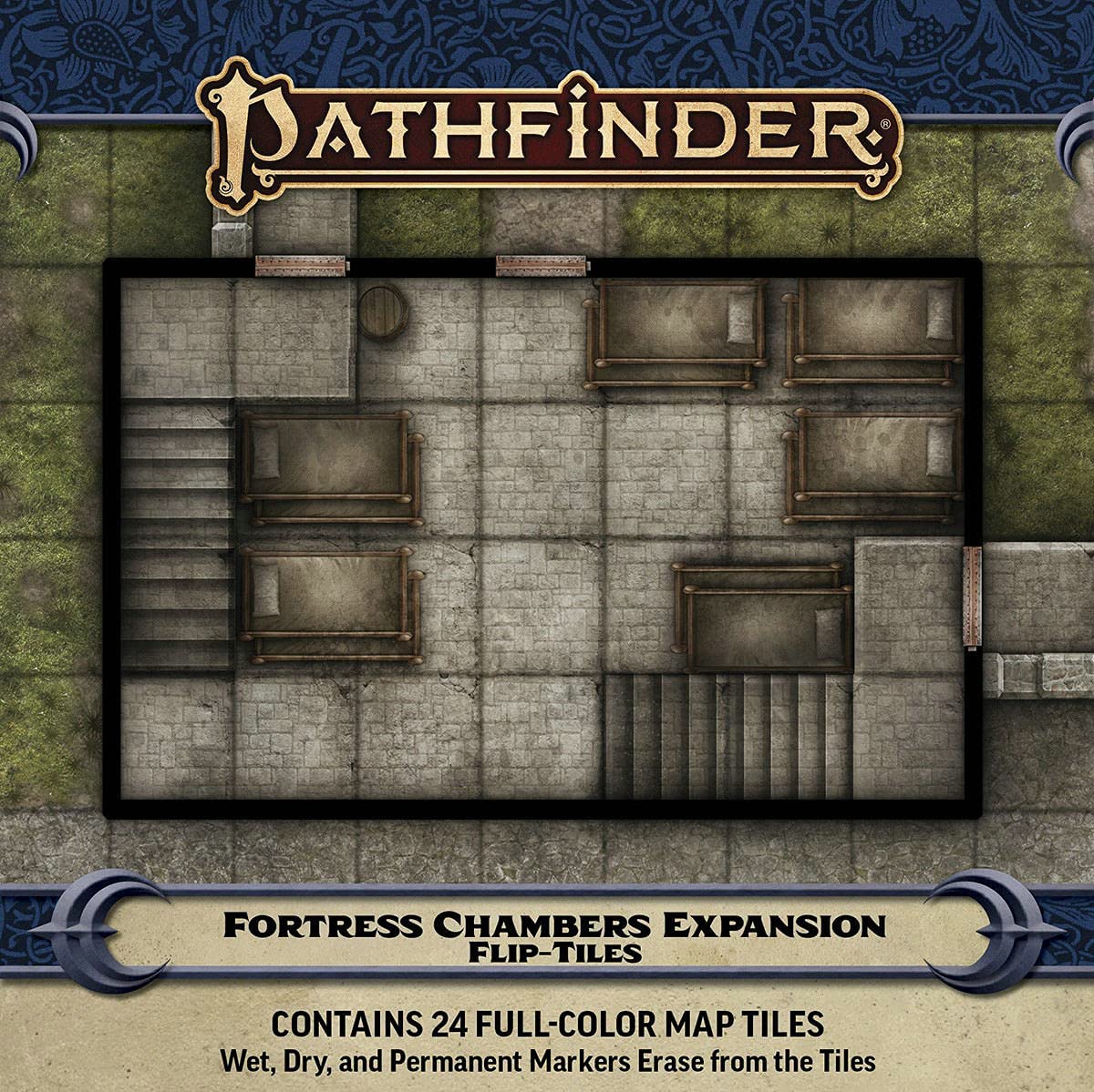 Pathfinder Flip-tiles:  Fortress Chambers Expansion Set | Gamer Loot