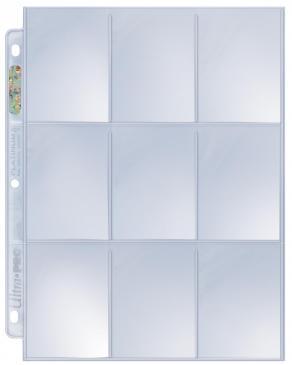 9-Pocket Platinum Page for Standard Size Cards | Gamer Loot