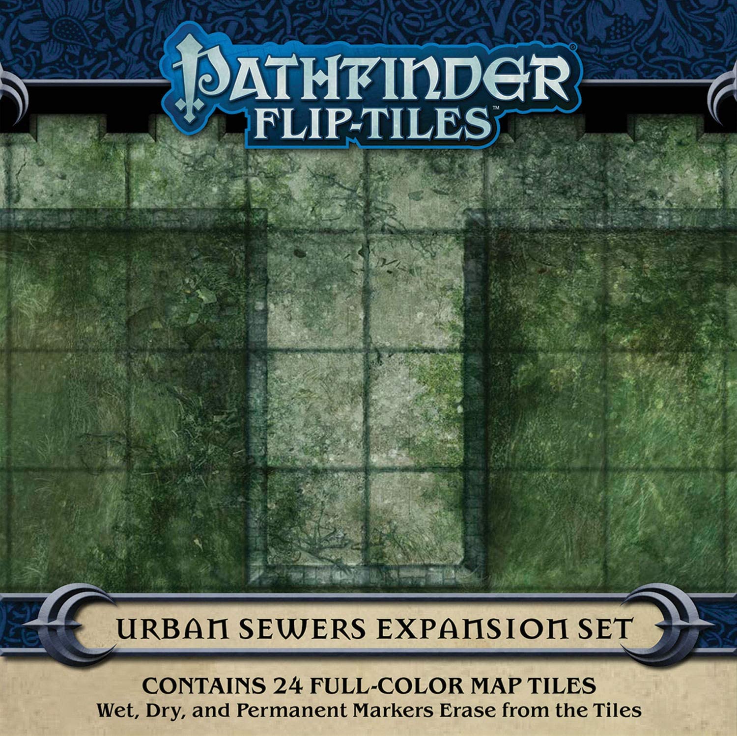 Pathfinder Flip-tiles:  Urban Sewers Expansion Set | Gamer Loot