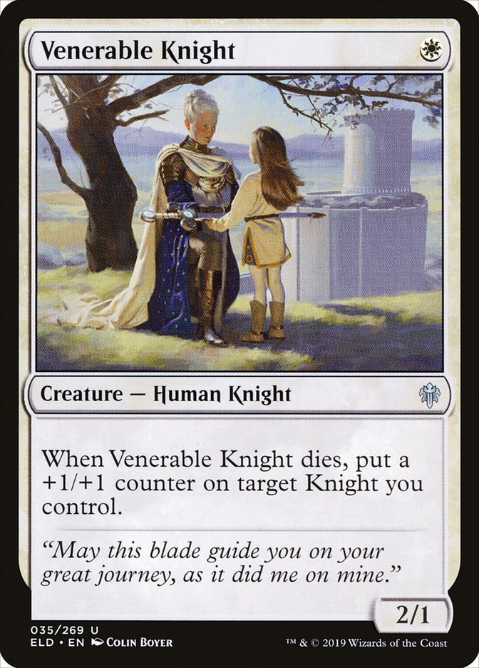 Venerable Knight [Throne of Eldraine] | Gamer Loot