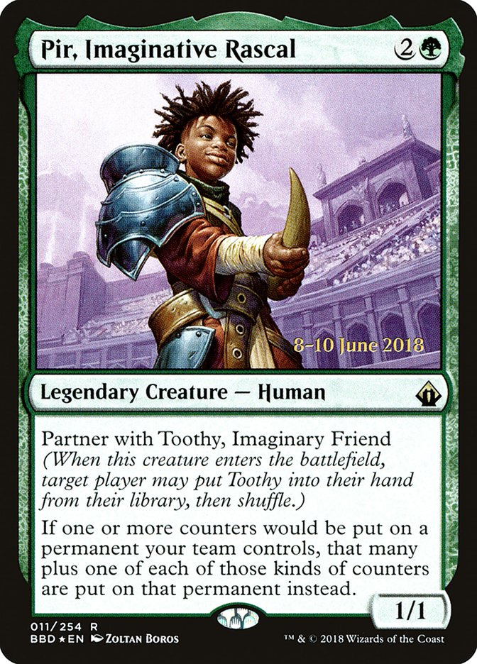 Pir, Imaginative Rascal  [Battlebond Prerelease Promos] | Gamer Loot