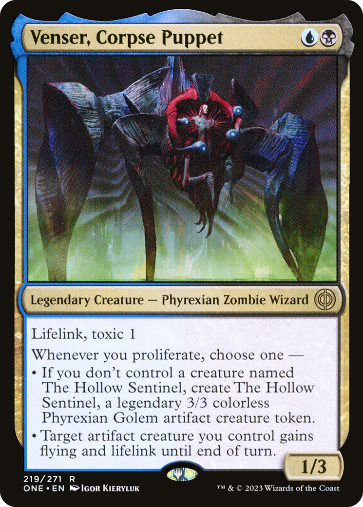 Venser, Corpse Puppet [Phyrexia: All Will Be One] | Gamer Loot