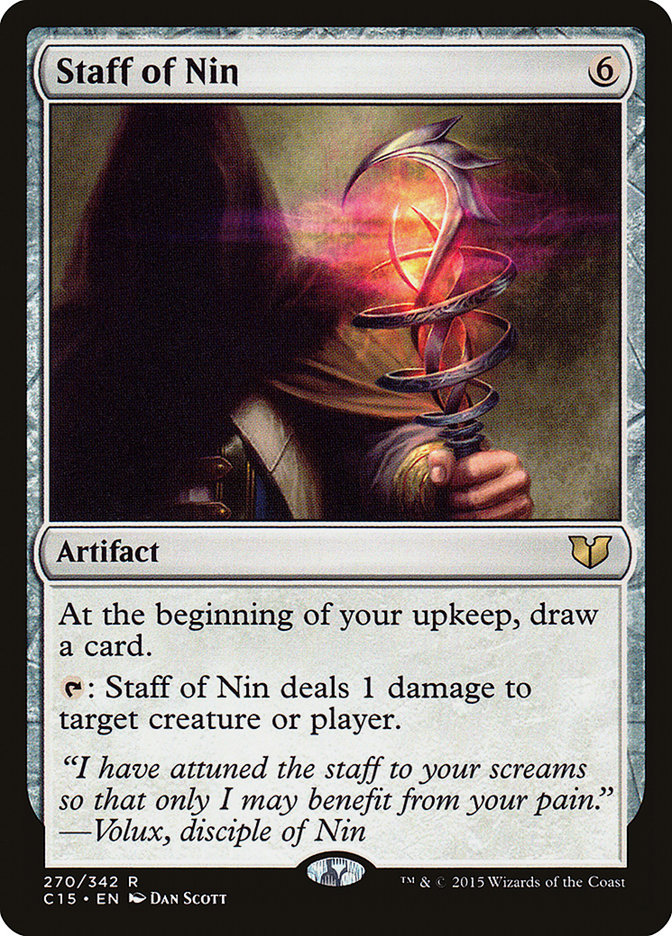 Staff of Nin [Commander 2015] | Gamer Loot