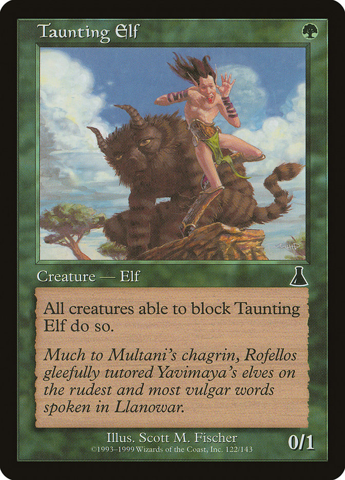 Taunting Elf [Urza's Destiny] | Gamer Loot