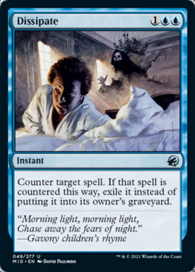 Dissipate [Innistrad: Midnight Hunt] | Gamer Loot