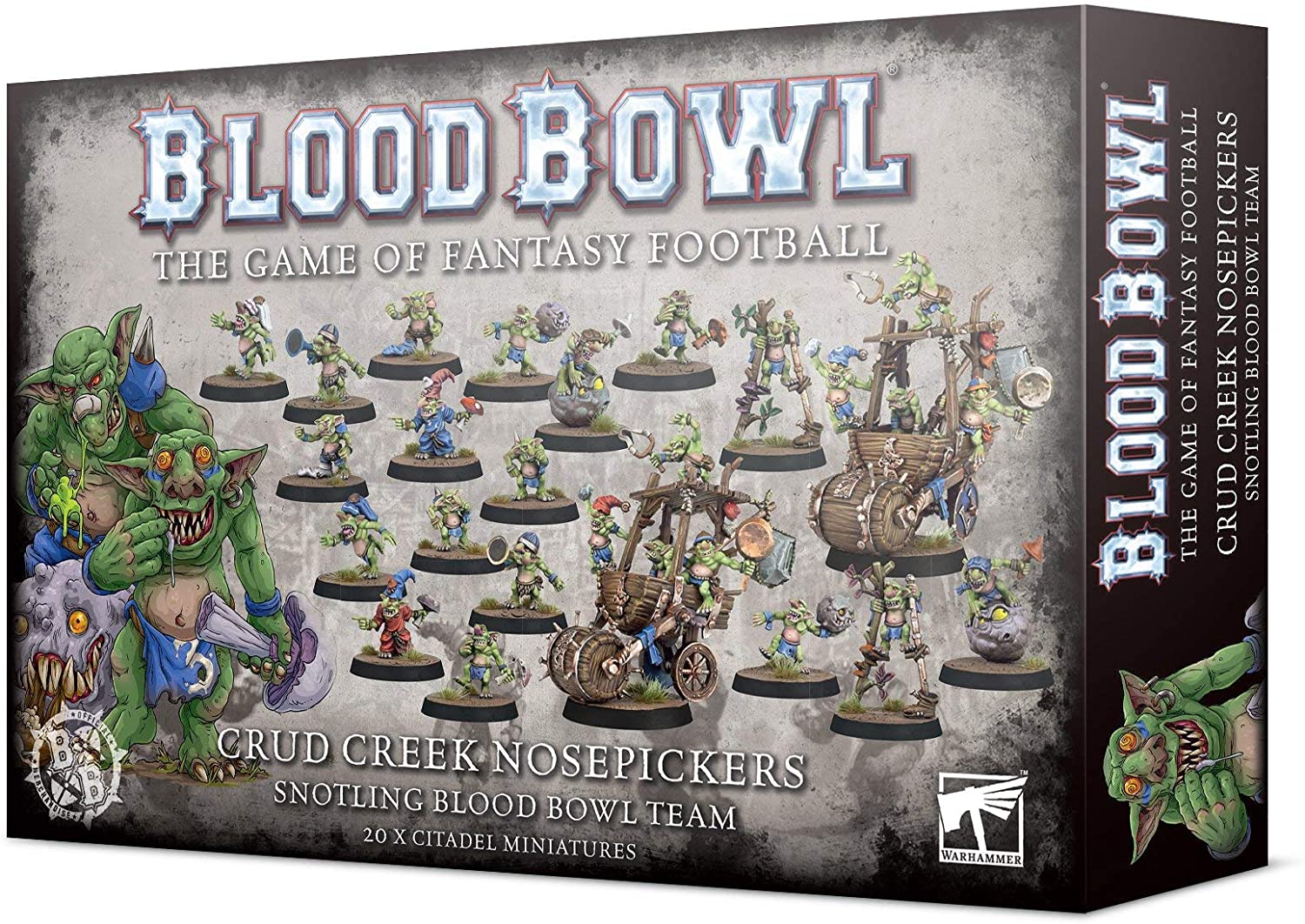 Crud Creek Nosepickers - Snotling Blood Bowl Team | Gamer Loot