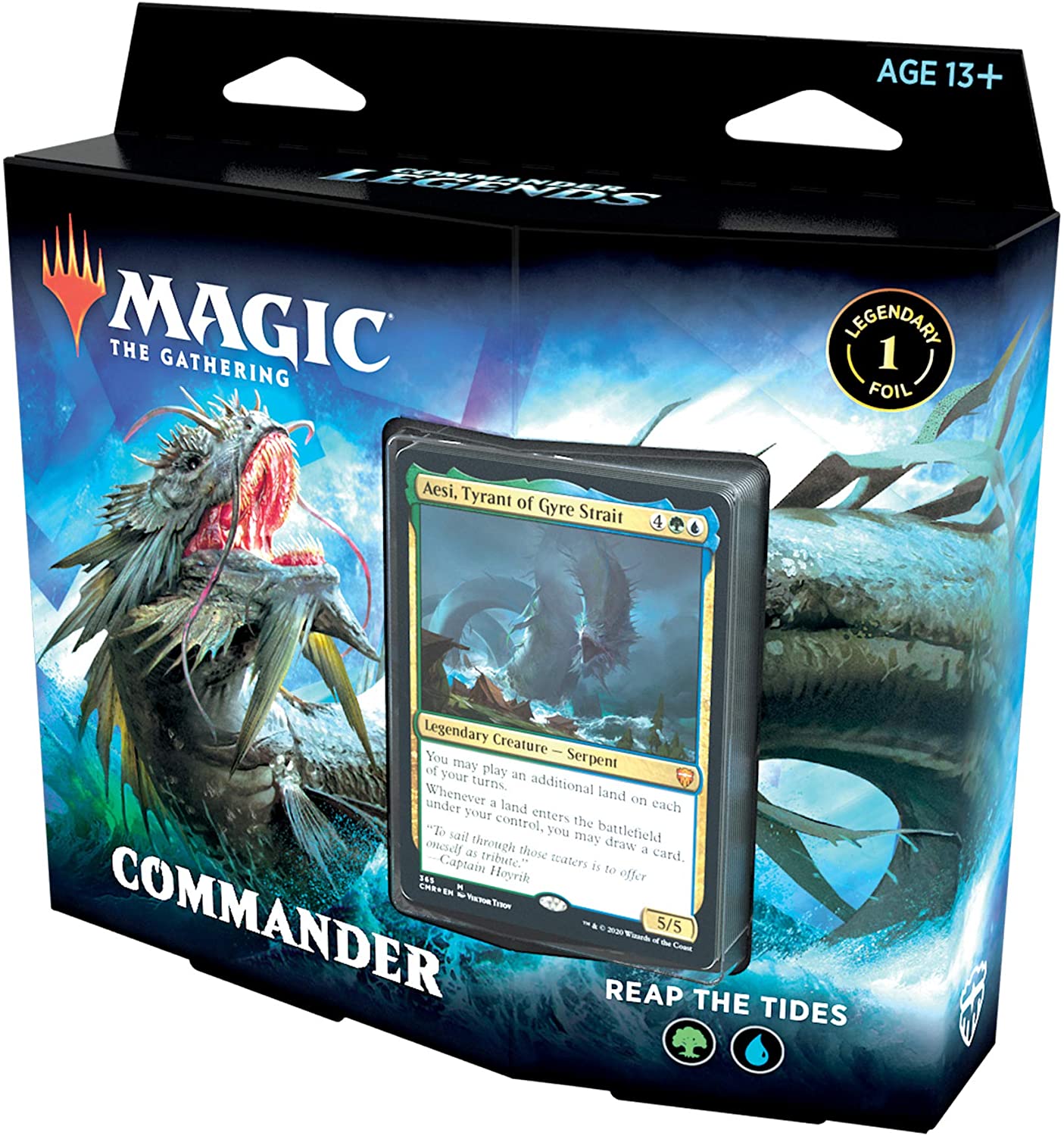 Commander Legends Commander Deck: Reap The Tides | Gamer Loot