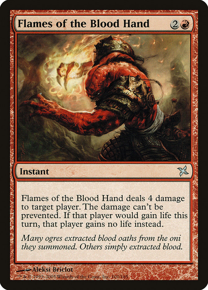 Flames of the Blood Hand [Betrayers of Kamigawa] | Gamer Loot