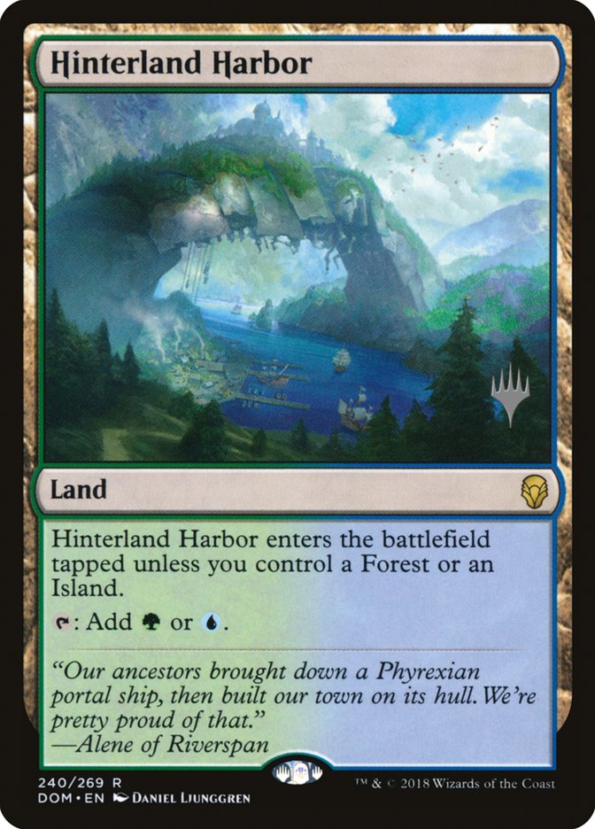 Hinterland Harbor (Promo Pack) [Dominaria Promos] | Gamer Loot