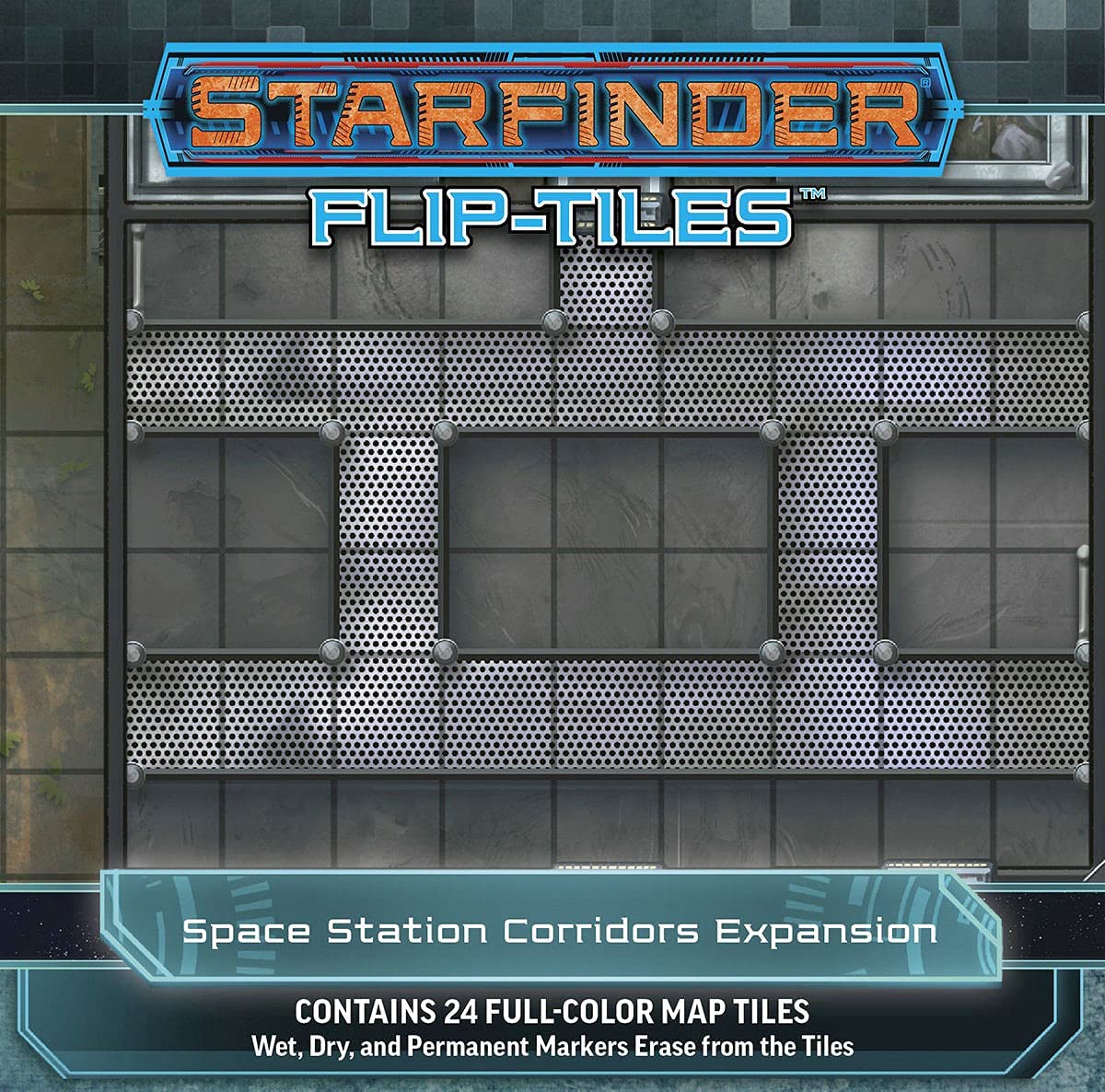 Starfinder Flip-Tiles: Space Station Corridors Expansion | Gamer Loot