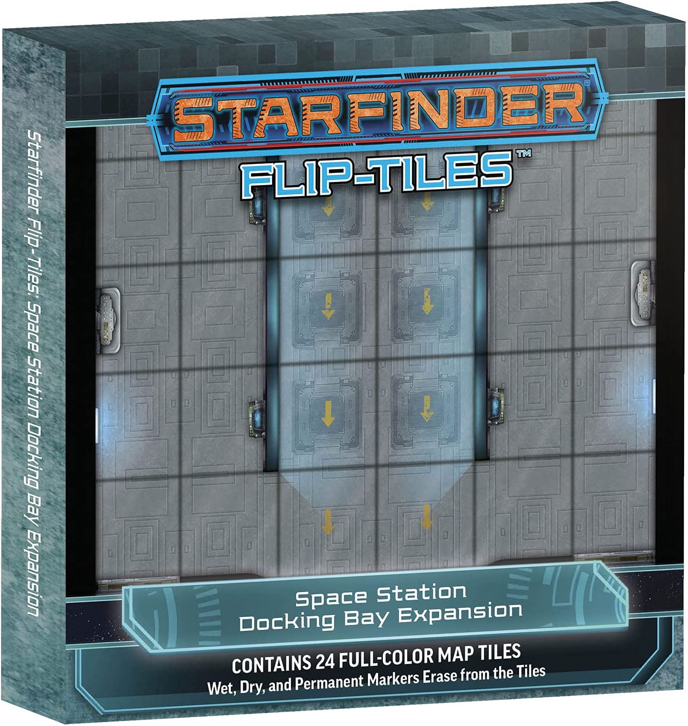 Starfinder Flip-Tiles: Space Station Docking Bay Expansion | Gamer Loot