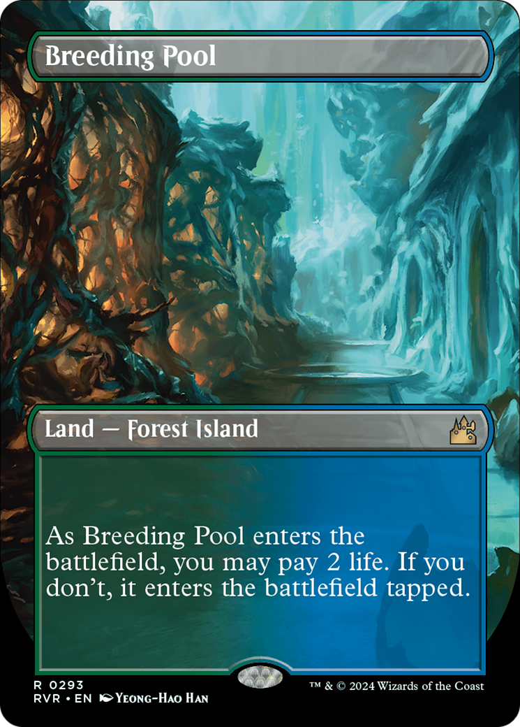 Breeding Pool (Borderless) [Ravnica Remastered] | Gamer Loot