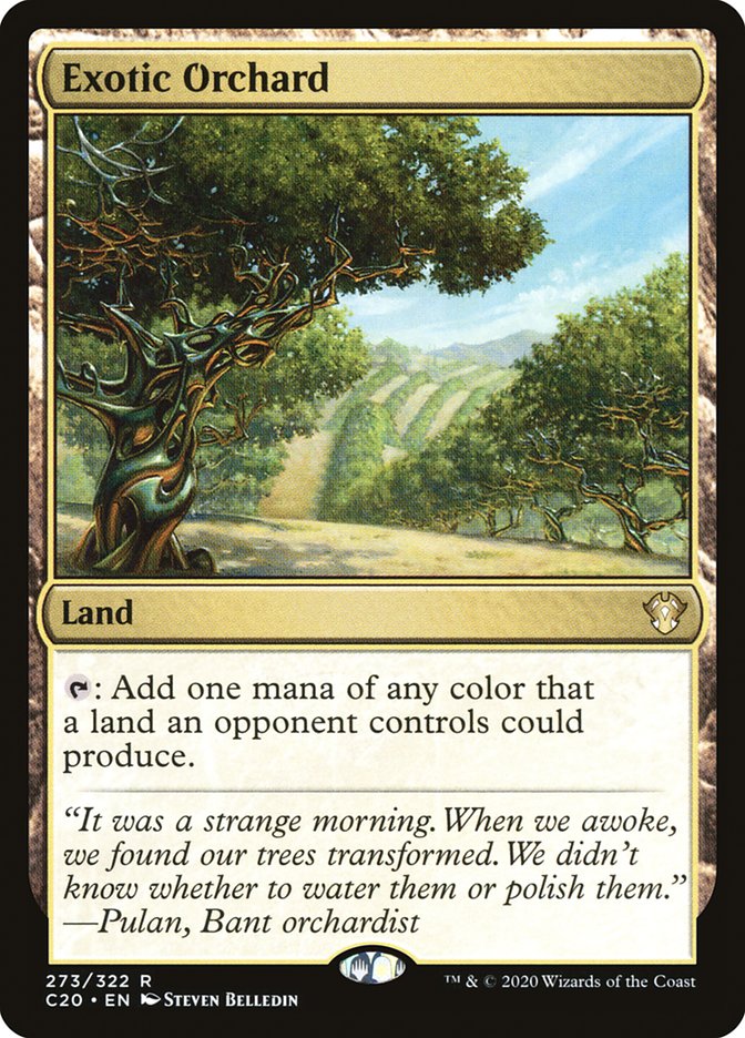 Exotic Orchard [Commander 2020] | Gamer Loot