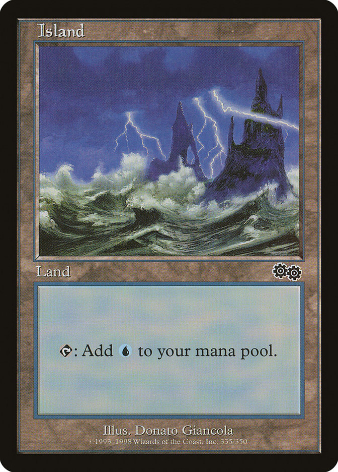 Island (335) [Urza's Saga] | Gamer Loot