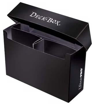 3 Compartment Oversized Black Deck Box | Gamer Loot