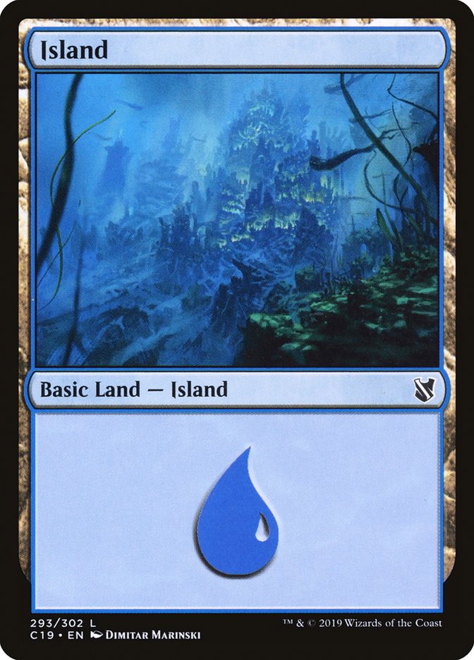 Island (293) [Commander 2019] | Gamer Loot