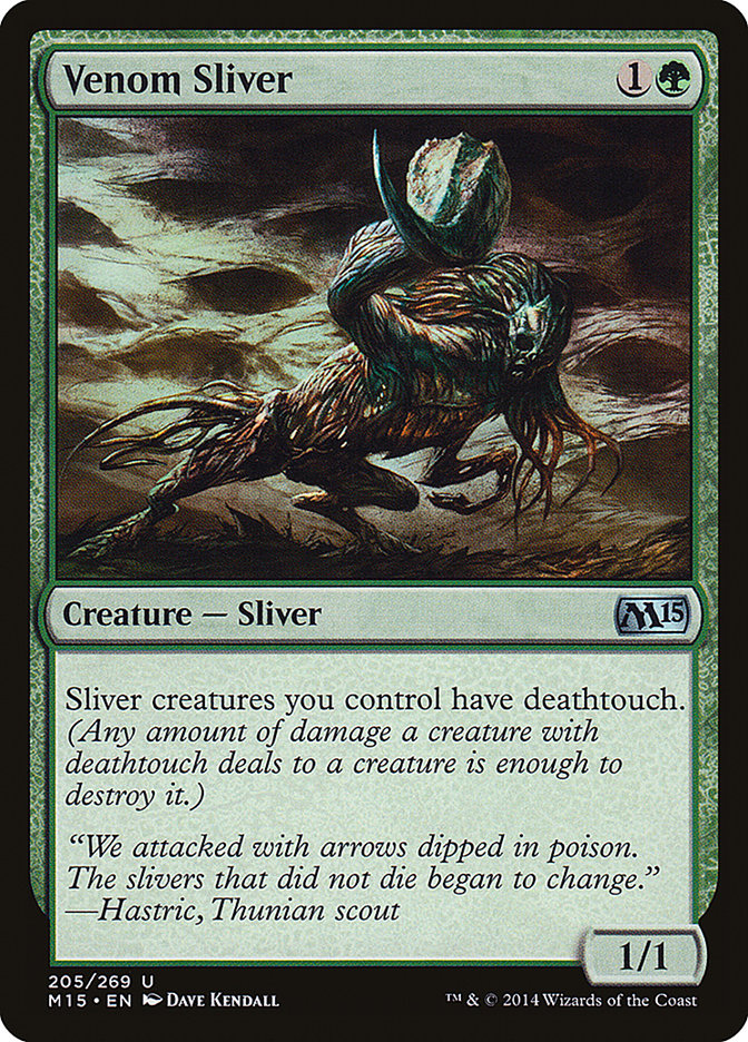 Venom Sliver [Magic 2015] | Gamer Loot