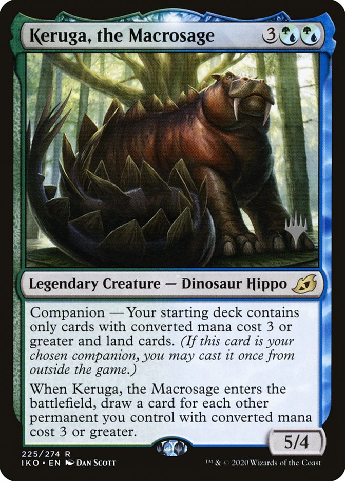 Keruga, the Macrosage (Promo Pack) [Ikoria: Lair of Behemoths Promos] | Gamer Loot