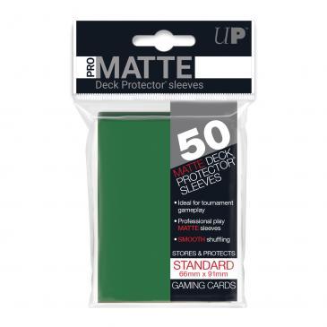 50ct Pro-Matte Green Standard Deck Protectors | Gamer Loot