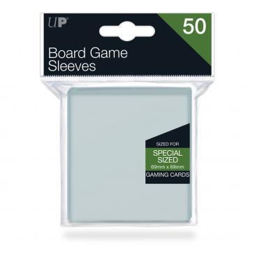 69mm X 69mm Board Game Sleeves 50ct | Gamer Loot