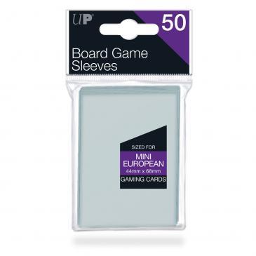 44mm X 68mm Mini European Board Game Sleeves 50ct | Gamer Loot