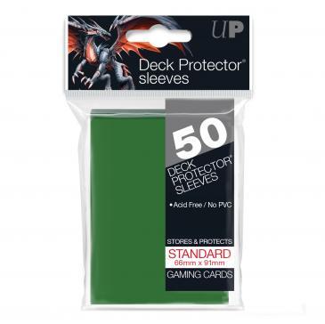 50ct Green Standard Deck Protectors | Gamer Loot