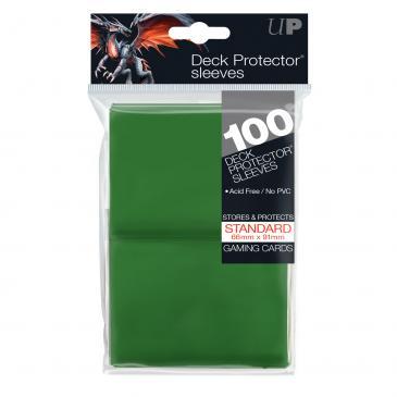 100ct Green Standard Deck Protectors | Gamer Loot