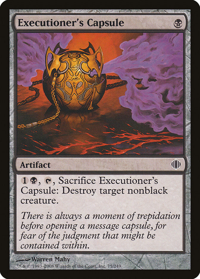 Executioner's Capsule [Shards of Alara] | Gamer Loot