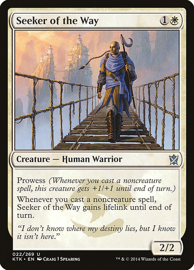 Seeker of the Way [Khans of Tarkir] | Gamer Loot