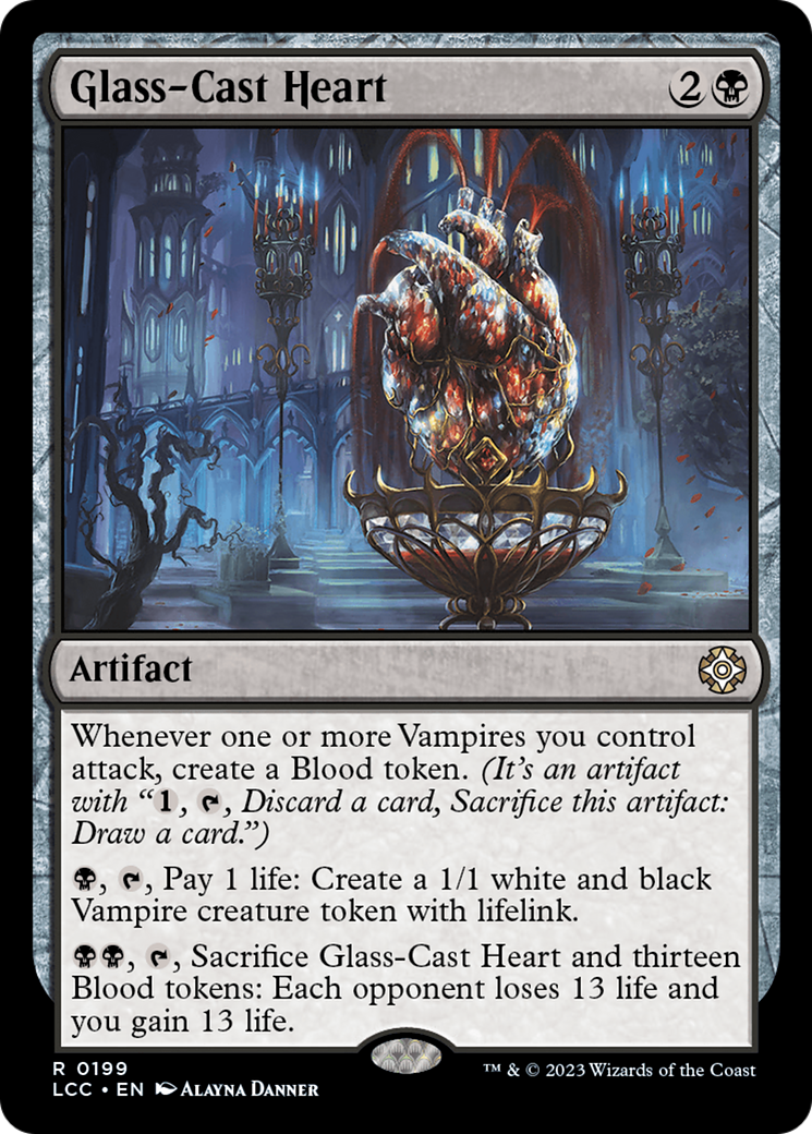 Glass-Cast Heart [The Lost Caverns of Ixalan Commander] | Gamer Loot