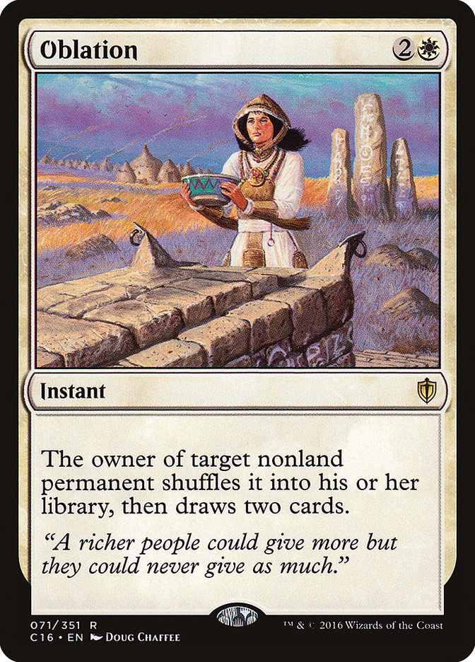 Oblation [Commander 2016] | Gamer Loot