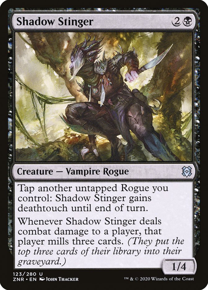 Shadow Stinger [Zendikar Rising] | Gamer Loot