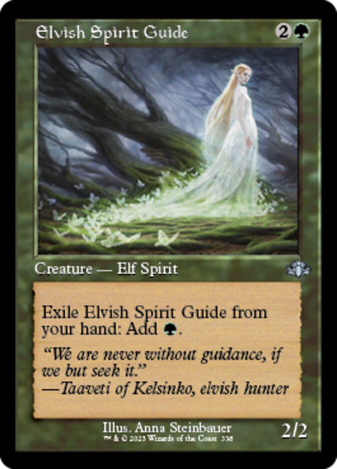 Elvish Spirit Guide (Retro) [Dominaria Remastered] | Gamer Loot