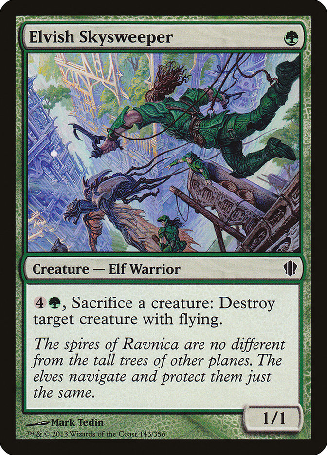 Elvish Skysweeper [Commander 2013] | Gamer Loot