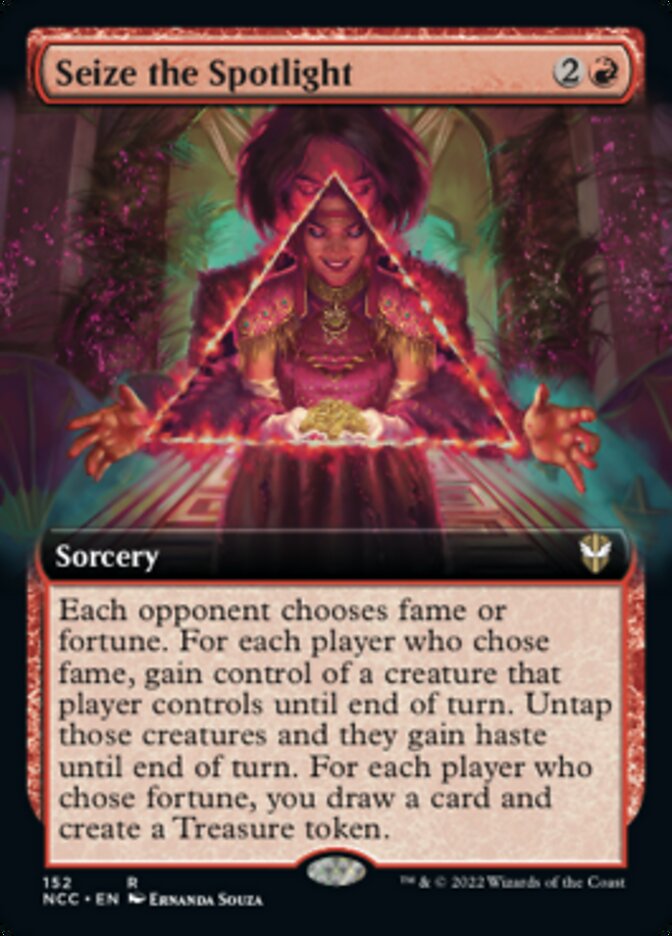 Seize the Spotlight (Extended Art) [Streets of New Capenna Commander] | Gamer Loot