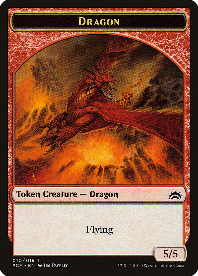 Dragon [Planechase Anthology Tokens] | Gamer Loot