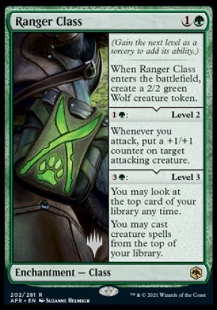 Ranger Class (Promo Pack) [Dungeons & Dragons: Adventures in the Forgotten Realms Promos] | Gamer Loot