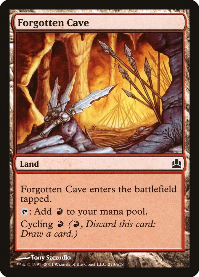 Forgotten Cave [Commander 2011] | Gamer Loot