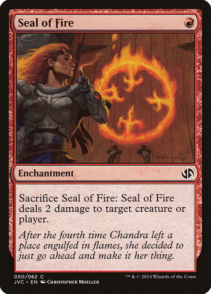 Seal of Fire [Duel Decks Anthology] | Gamer Loot