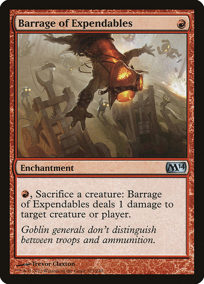 Barrage of Expendables [Magic 2014] | Gamer Loot