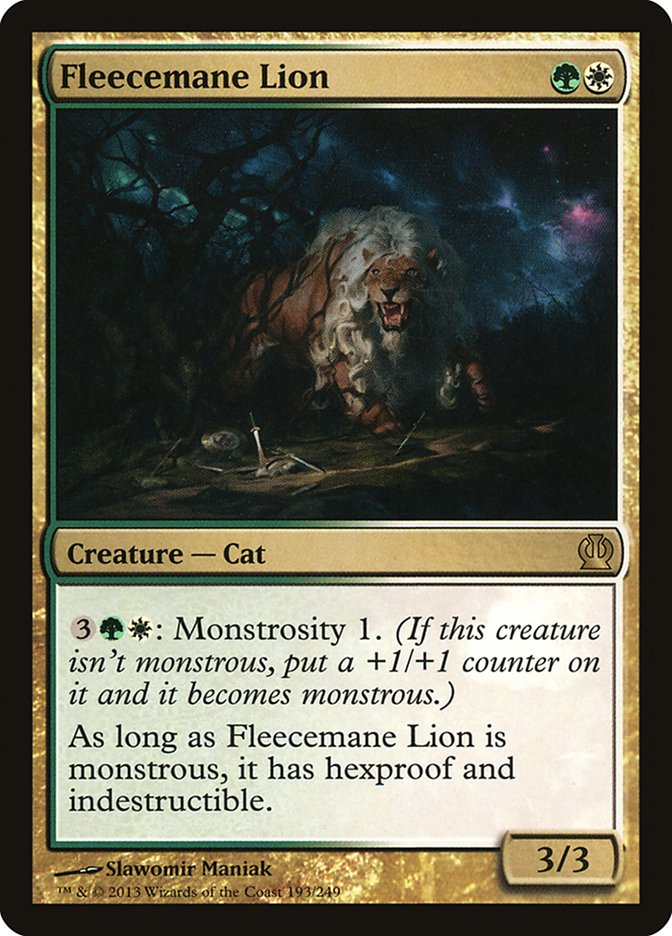 Fleecemane Lion [Theros] | Gamer Loot