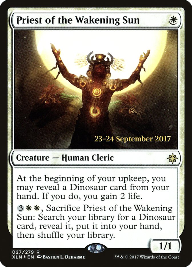 Priest of the Wakening Sun  [Ixalan Prerelease Promos] | Gamer Loot