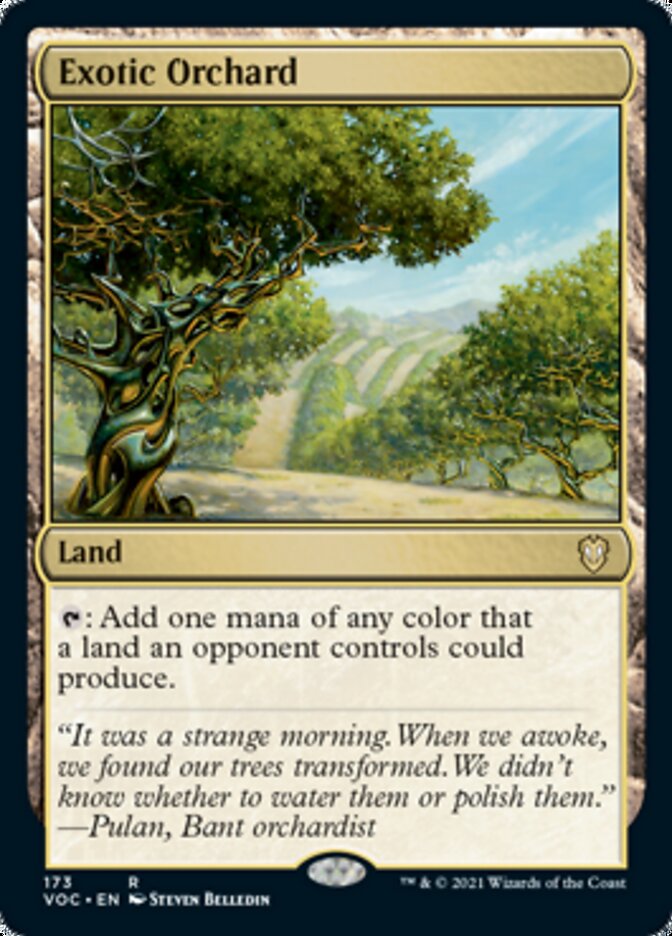 Exotic Orchard [Innistrad: Crimson Vow Commander] | Gamer Loot