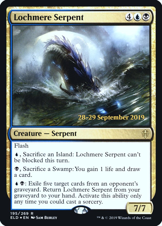 Lochmere Serpent  [Throne of Eldraine Prerelease Promos] | Gamer Loot