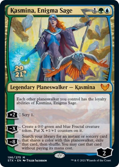 Kasmina, Enigma Sage [Strixhaven: School of Mages Prerelease Promos] | Gamer Loot