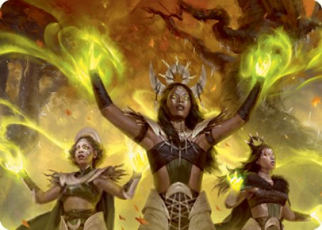 Dawnhart Wardens Art Card [Innistrad: Midnight Hunt Art Series] | Gamer Loot