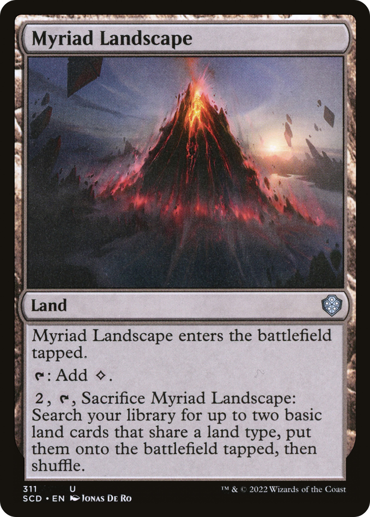 Myriad Landscape [Starter Commander Decks] | Gamer Loot
